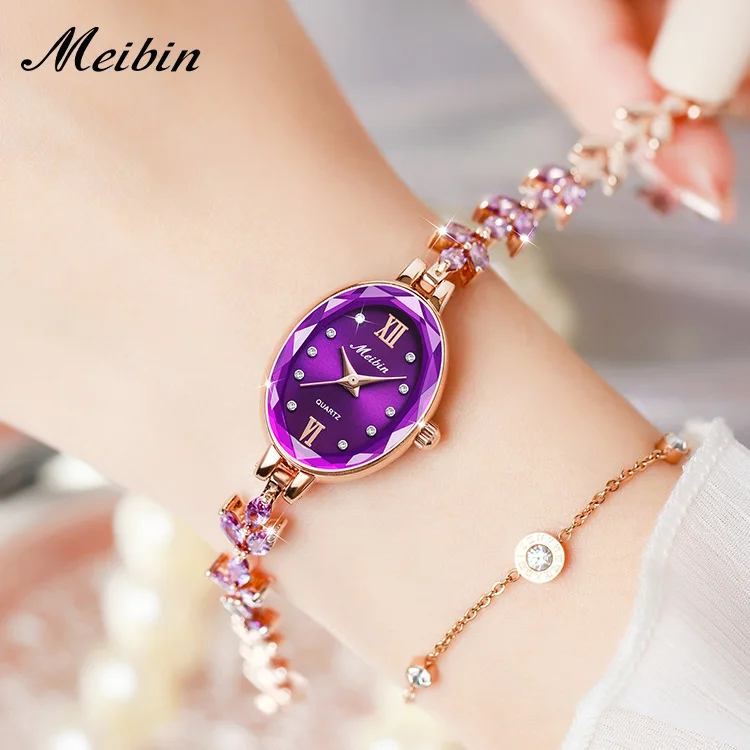 高級レディース腕時計人気のブレスレット花びら型の軽い高級感のあるレディース腕時計厳選された高級腕時計女性へのギフト