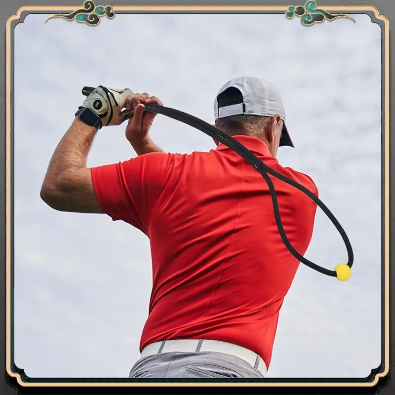 

Premium Golf Swing Rope Training Aid Fitness Equipment Trainer Practice Posture Corrector Exercise Assistance Tool For Beginner