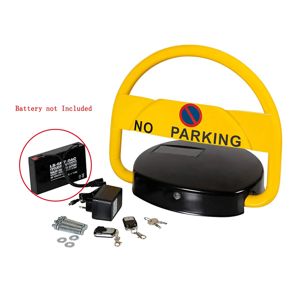 Intelligent automatic parking space management system: solar remote Bluetooth controlled private barrier gate and lock