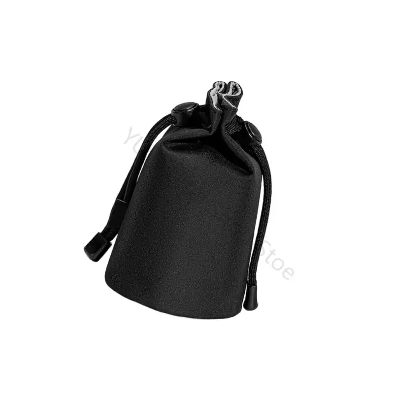 96BA Tragbare wasserdichte stoßfeste Objektivtasche Kameratasche Kordelzug schützend – Detail 4