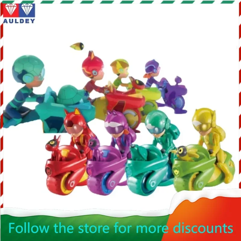 

AULDEY‌ Original Super Little Hero Cool Sky Motorcycle Huge Mode Deformation Pet Can Do Phone Model Holiday Gifts In Stock