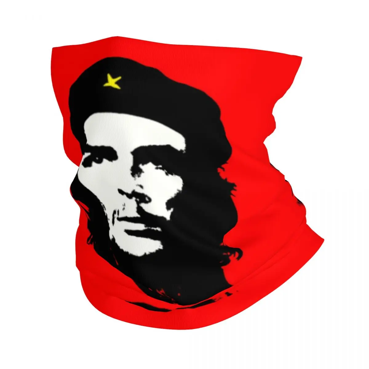 Che Guevara Bandana Winter Neck Warmer Men Windproof Wrap Face Scarf for Ski Cuba Cuban Socialism Freedom Gaiter Headband