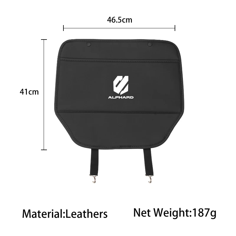 Car Seat Anti-Kick Pad Leather Back Protector Cover For Toyota ALPHARD Yaris Harrier Corolla Aygo Prius Camry Auris Avensis Land