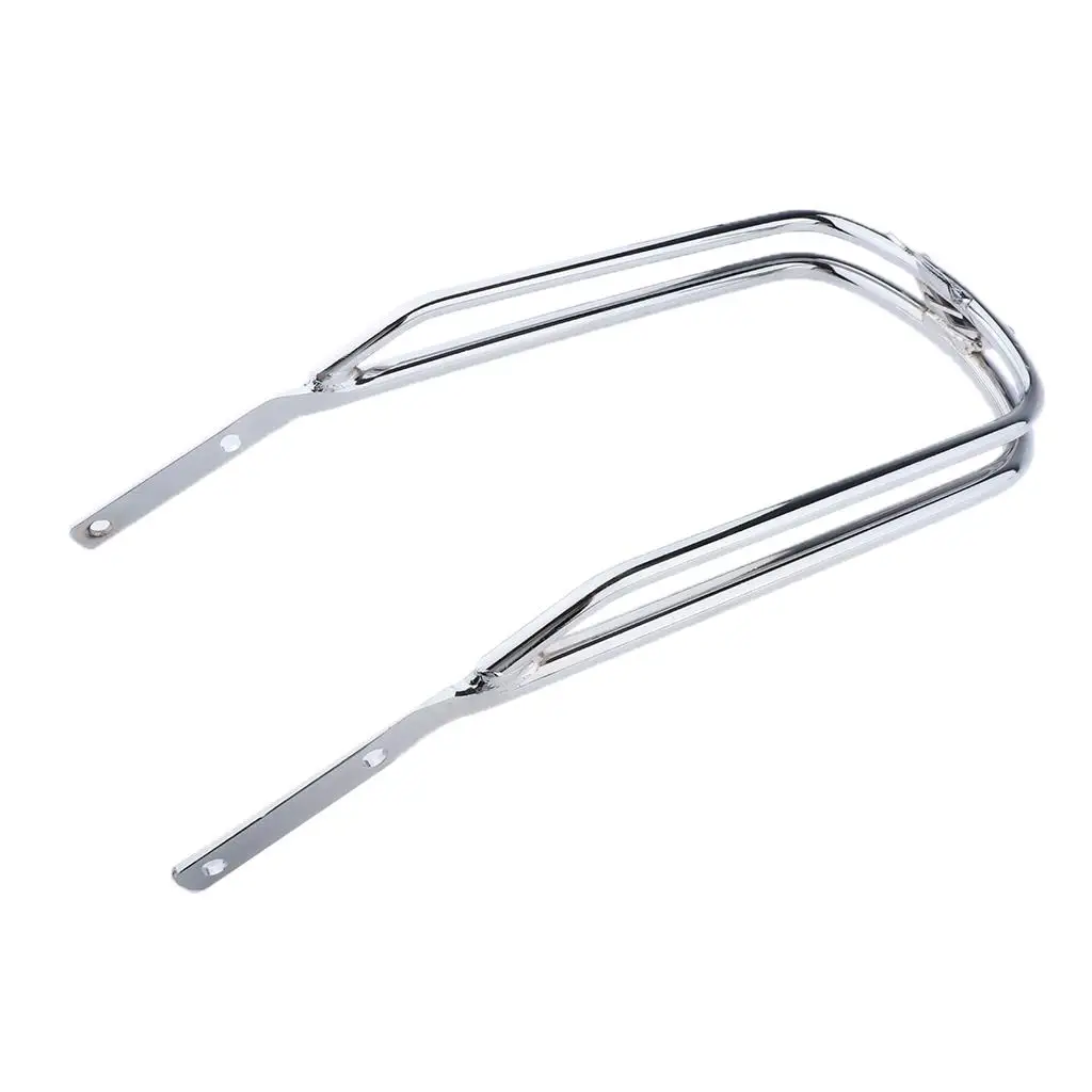 

Silver Chrome Front Fender Trim Rail Sturdy Motorcycle Fender Mount for Harley Slide Street 1997-2017
