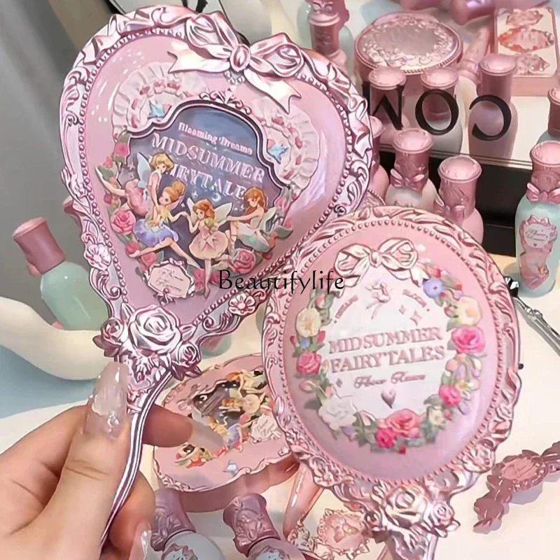 

Flower Know Midsummer Night Peripheral Handheld Mirror Hairpin Streamer Makeup Gift Box