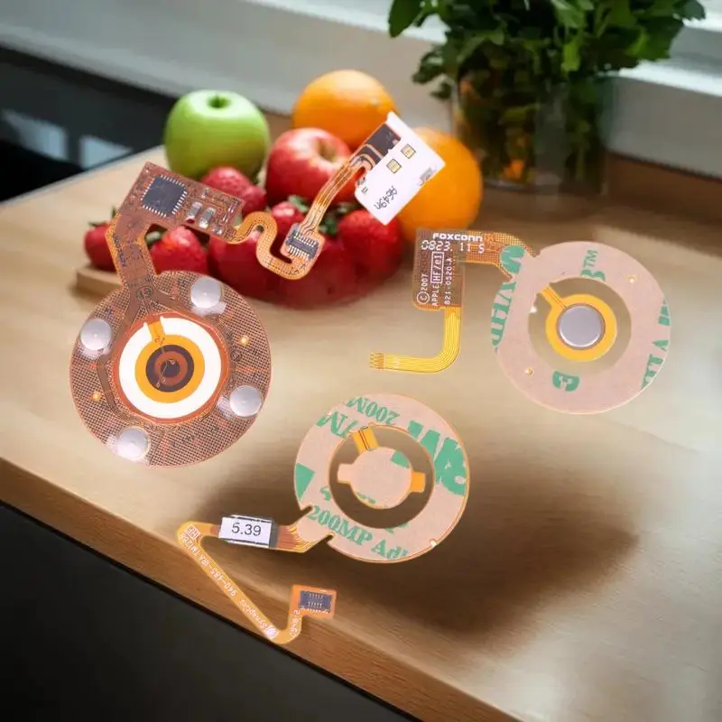 Akcesoria do iPod Nano 2, 3, 5: Wytrzymałe kółko nawijania i taśma flex.