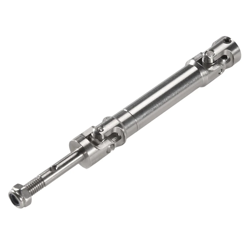 MACH-4Pcs Metal Stainless Steel Drive Shaft CVD For 1/10 Traxxas Slash Rustler Stampede VXL 4X4 4WD RC Car Upgrade Parts