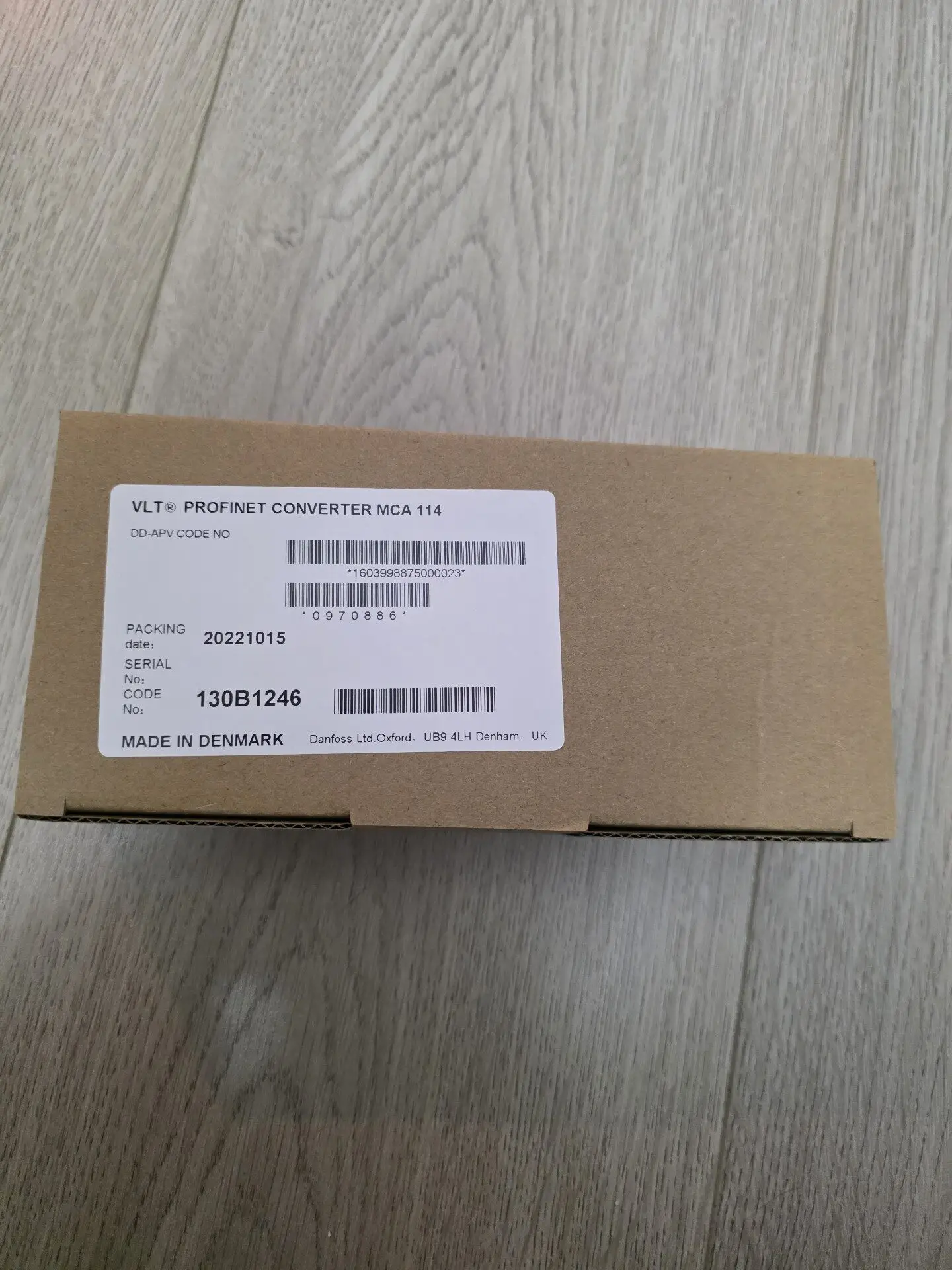 Out Of A Danfoss VLT PROFINET Converter MCA114