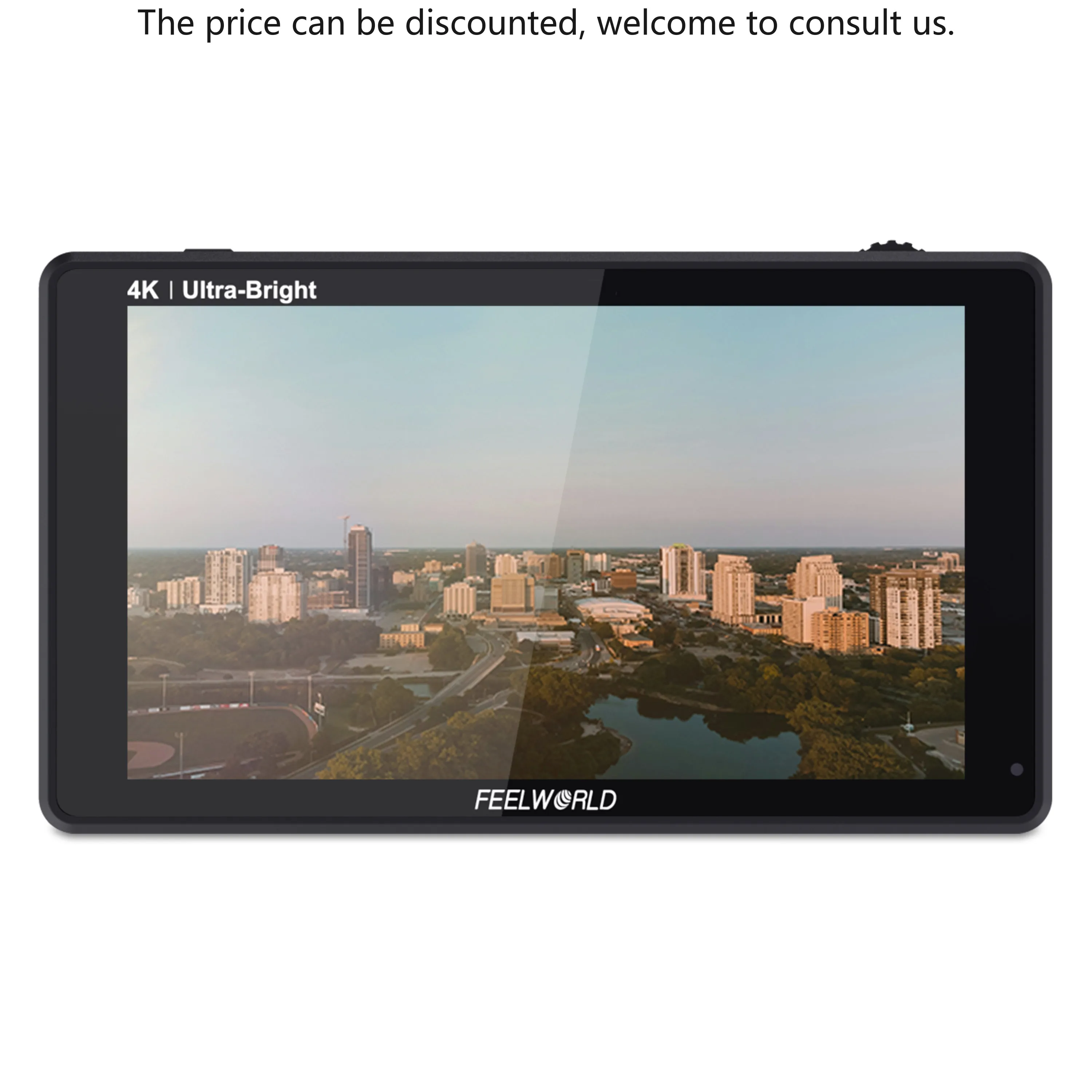

FEELWORLD LUT6S OEM Factory Direct 6" 2600nits HDR 3D LUT Touch DSLR Camera Monitor Waveform VectorScope 3G-SDI/HDMI I/O