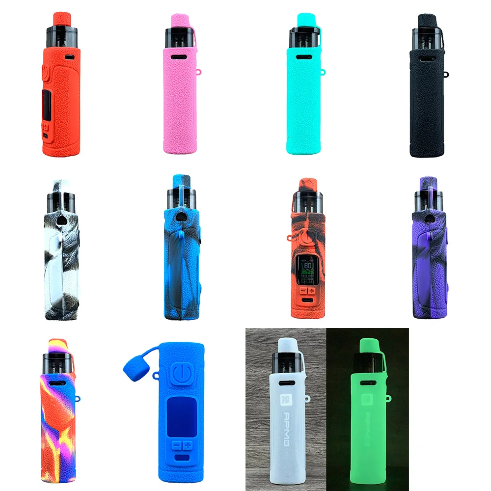 1PC Texture Case For SMOK RPM 5 Pro Kit Case Silicone Cover Protective Rubber Sleeve Shield Skin Soft Shell