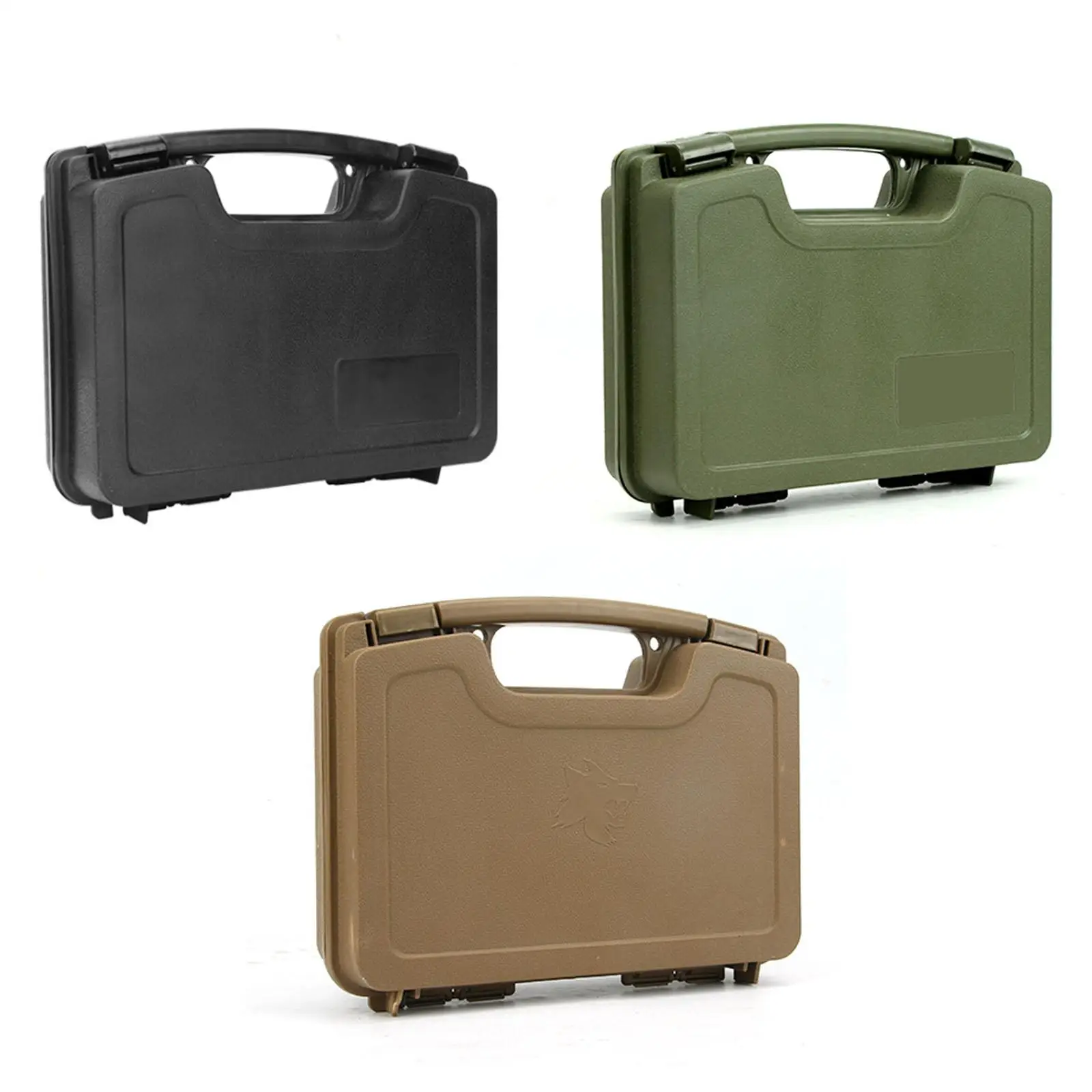 Tool Storage Case Double Sided Multipurpose Lightweight Waterproof Suitcase Engineering Box for Beads Nails Jewelry Nuts Screws