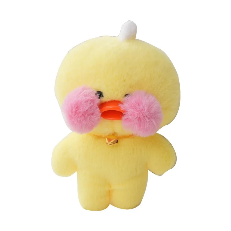 Fashionable and Cute Keychain Doll Keychain Accessories Pendant Key Ring Pendant Plush Blush Duck Jewelry Gift