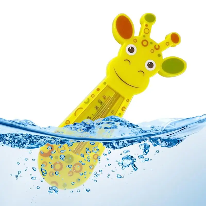 Bath Thermometer Lovely Giraffe Baby Tub Thermometer Bath Tub Thermometer Floating Toy Thermometer For Baby Shower Tools