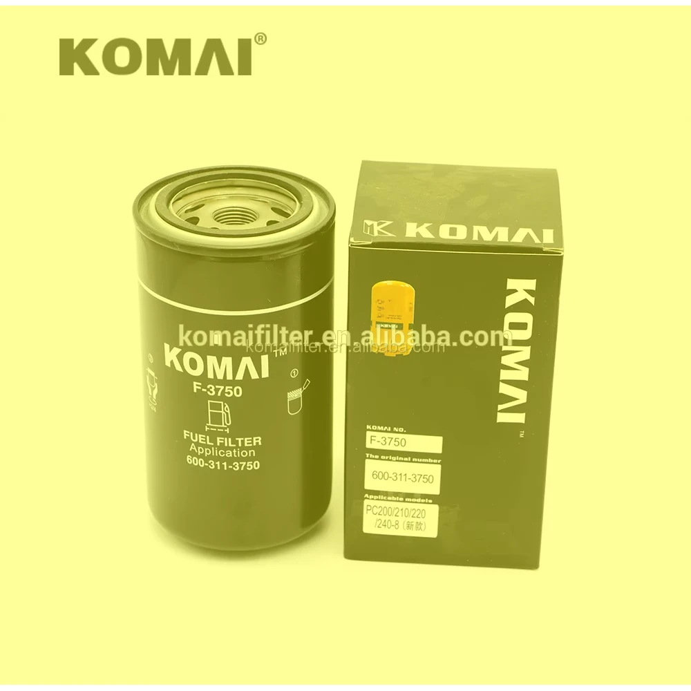 

excavator parts fuel filter 600-311-3750 genuine spare parts FF5488