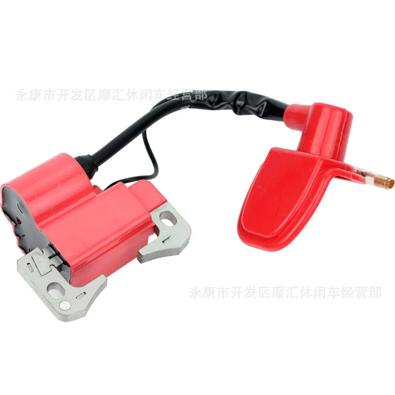 

Mini Motorcycle Accessories Two Punch47/49CCSports Car off-Road Four-Wheel High Voltage Pack Ignition Coil40-6Red