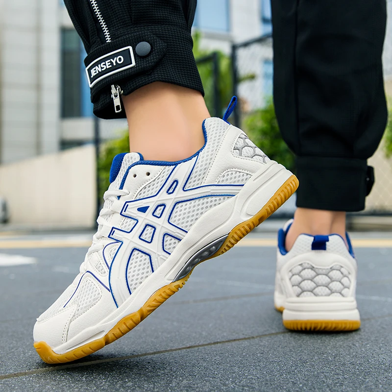 Original Men Table Tennis Sneakers Unisex Brand Badminton Shoes Man Trainers Breathable Mesh Sports Sneakers Women tenis hombres