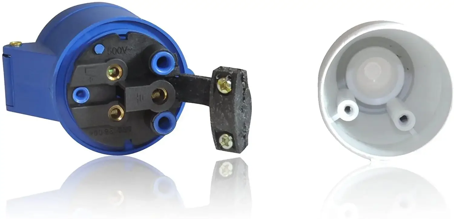 1 buah adaptor soket situs kait utama colokan 240v 16A Aksesori Van Camper motor karavan