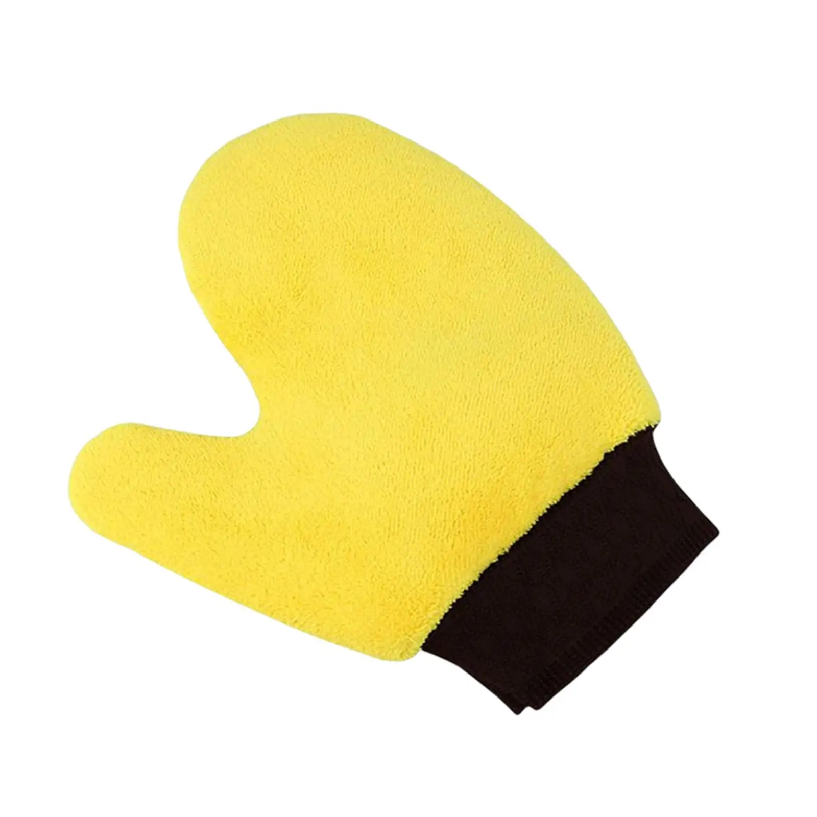 Double Sided Car Wash mitts Lint Free Extra Thick Car Washing Gloves for Cars Boat SUV