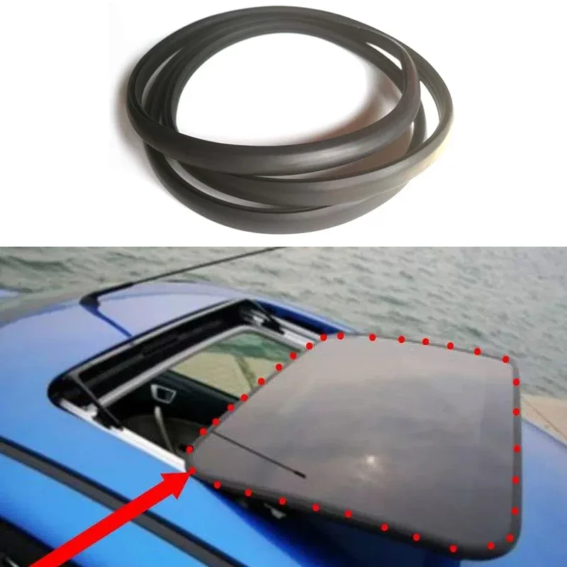 Auto Sunroof Window Rubber Seal Frame Sealing Tape For Mazda 6 03-15 For BESTUNE B50 B70 B90 X80 For Atenza