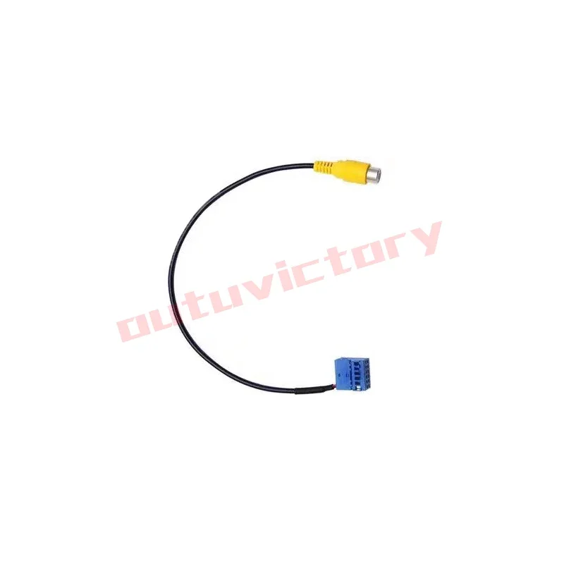50PCS Car Reverse Rear View Parking Camera Adapter Cable for Golf VI Passat B6 Touran Tiguan with MIB rcd330