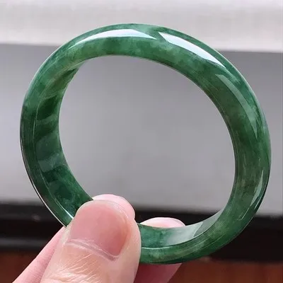 Natural Myanmar Jade 54mm-62mm bracelet exquisite princess bracelet to send girlfriend to send mother Hetian jade