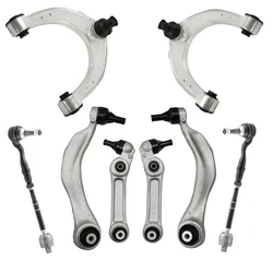 8PCS Front Suspension Upper Lower Ball Joint Control Arm Kit For BMW F07 F01 535 740i 31126775959 31126775960 31126775967