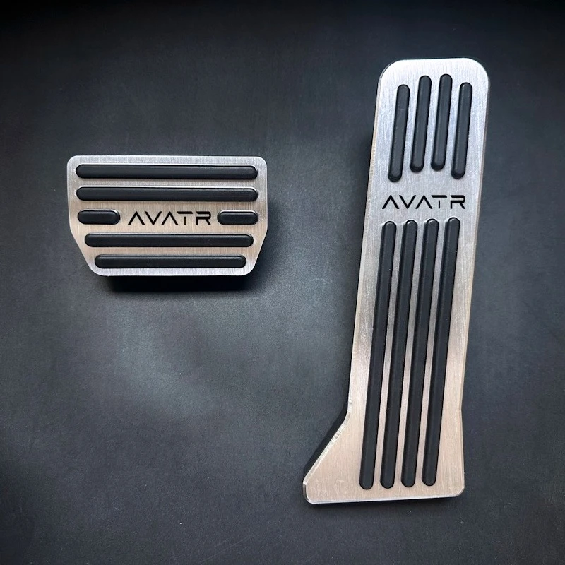 For Avatr 12 07 11 06 2025 Specialized interior modification anti slip metal brakes throttle pedals and foot pedals