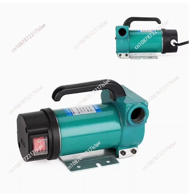 Oil ， Water Pump 12V 24V 220V Mini Pump DC Fuel Dispenser Car Mounted Diesel Electric Portable Battery Fuel Pump