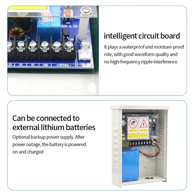 A98Z Outdoor Waterproof Smart Face Recognition Machine Adapter Forface Recognition Lock Smart Face Recognition Machine