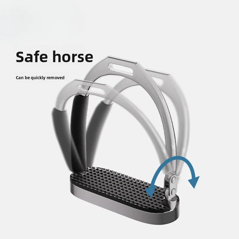 Equestrian Harness, Safety Stirrup Stainless Steel Harness Anti-pedal, Riding Supplies, Factory Direct Sales