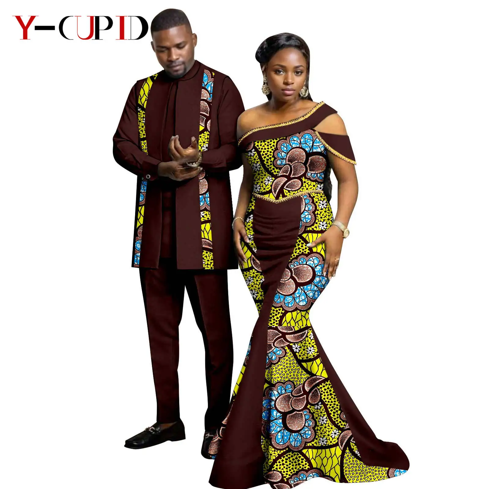 Рисунок 6 - Женские платья с Африканским принтом русалки