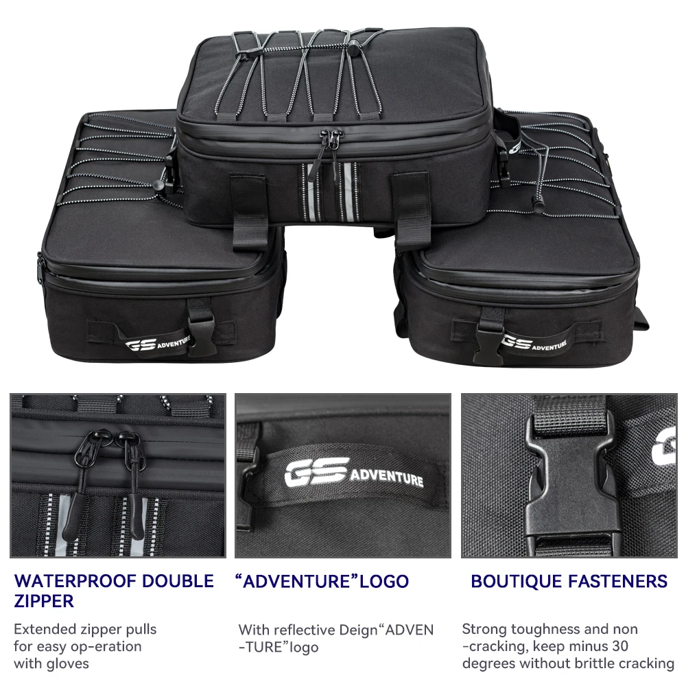 Motorcycle Luggage Bags Additional Bags for BMW GS 1200 LC Adventure 2013-2017 R1250GS R1200GS Adventure Top Pack