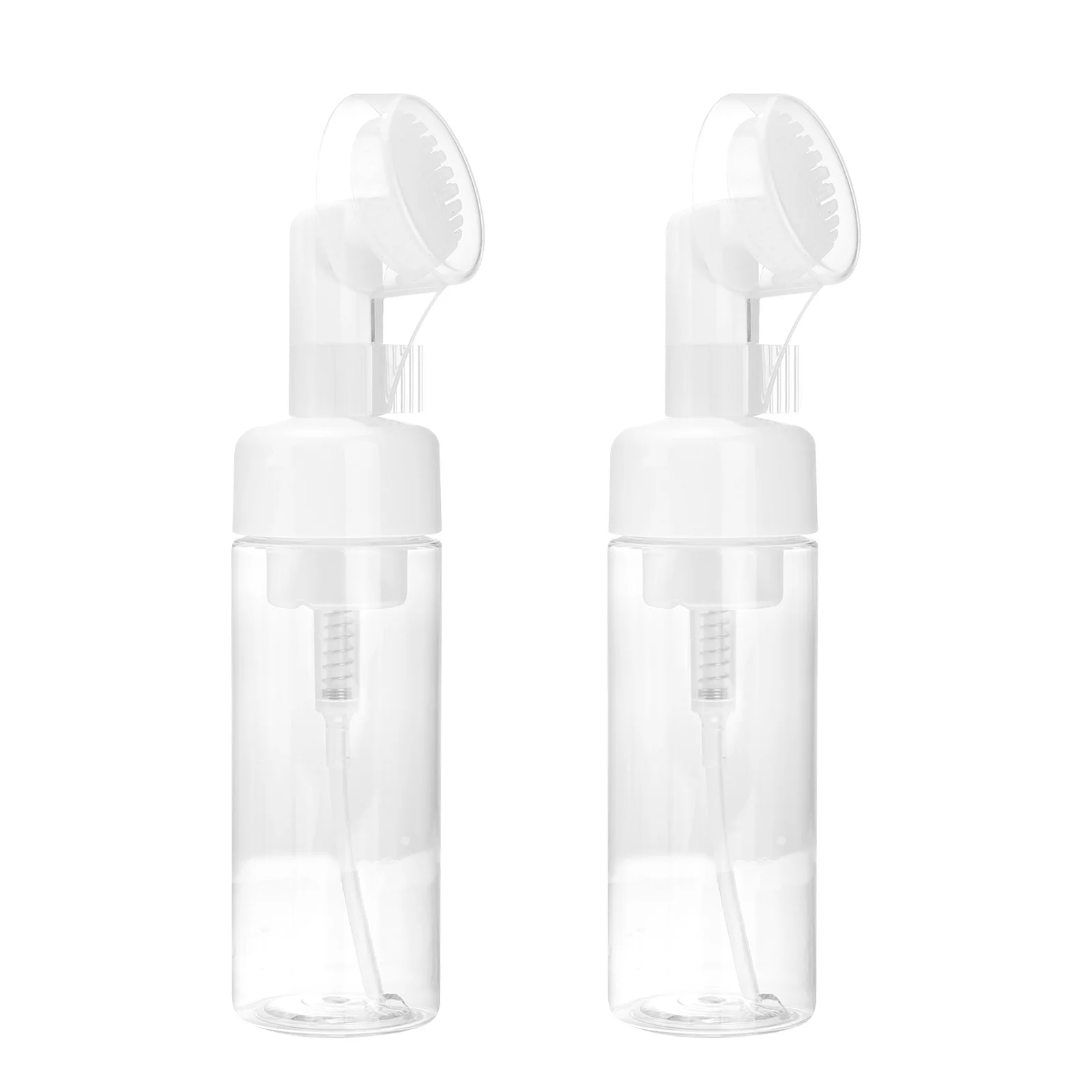 ขวดโฟมพกพา 2 ชิ้น ขวดเปล่าสำหรับใส่สบู่ล้างหน้า แชมพู เจลอาบน้ำ น้ำยาทำความสะอาดผิวหน้า สำหรับเดินทาง