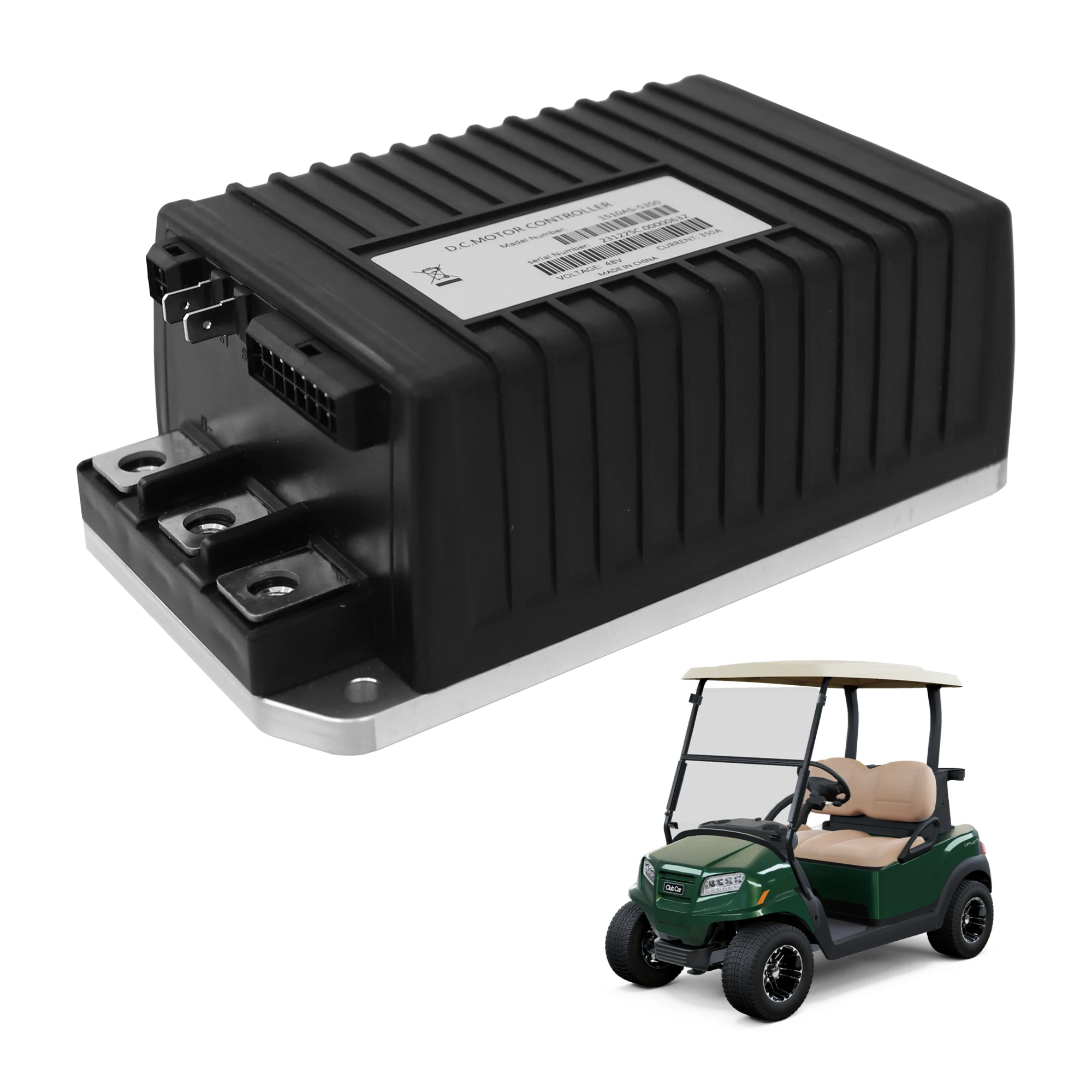 

48V 350A 0-5kΩ Motor Controller 375345350 for Curtis Club Car 1019565-01 IQ DS Precedent 2000-2009 Golf Cart 1510AS-5350