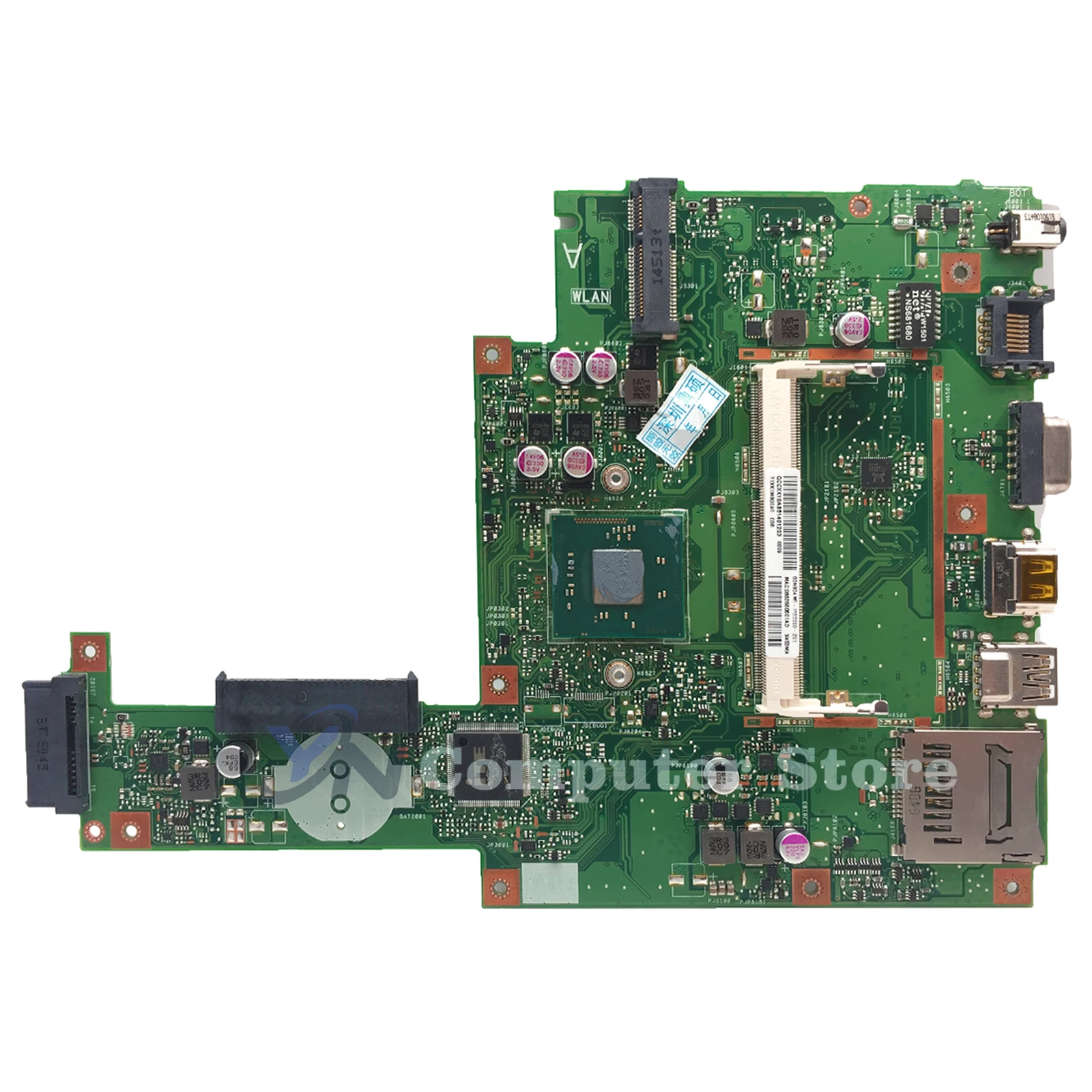 Imagem -05 - Placa-mãe para Laptop para Asus Mainboard para Asus X453ma P453ma F453ma N2830 N2840 N2930 N2940 Rev:2.0 Ddr3l