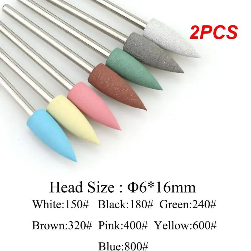 Silicone Tungsten Nail Drill Bits Pedicure Milling Cutter Grinding Head Sander Accessories Tool for Electric Cuticle Clean