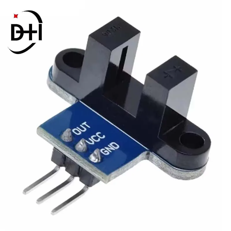 Motor Test IR Infrared Slotted Optical Speed Measuring Sensor Smart Car Wheel Counting Speed Sensor Module Detection Optocoupler