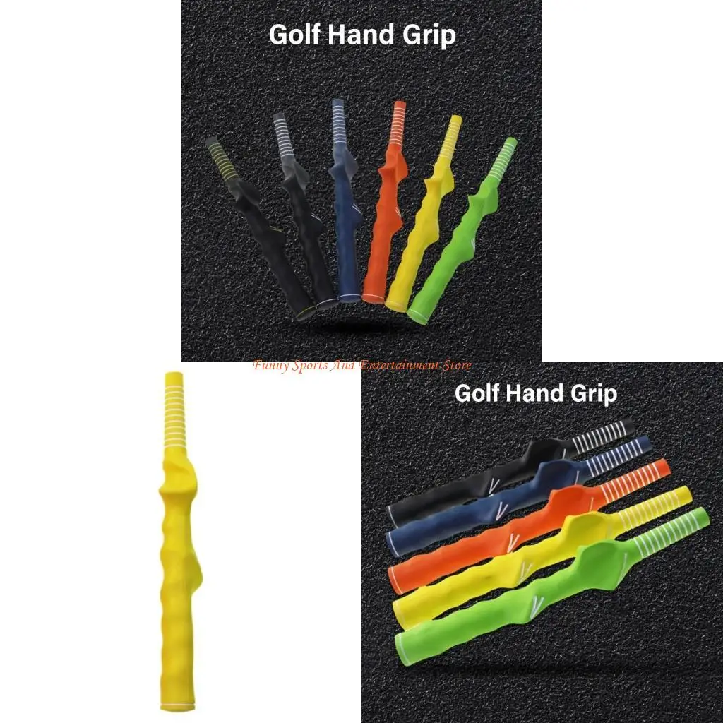 

C4DE Golfs Grip Training Aids, Golfs Grip Trainer Swing Trainer Training Aids, Right Hand Practice Beginner Golfs Assistant