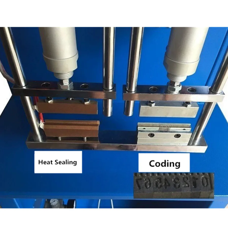 TS-80 Professional Cosmetic Cream Soft Plastic Aluminium Tube Sealing Machine Toothpaste End Tail Welding Sealer