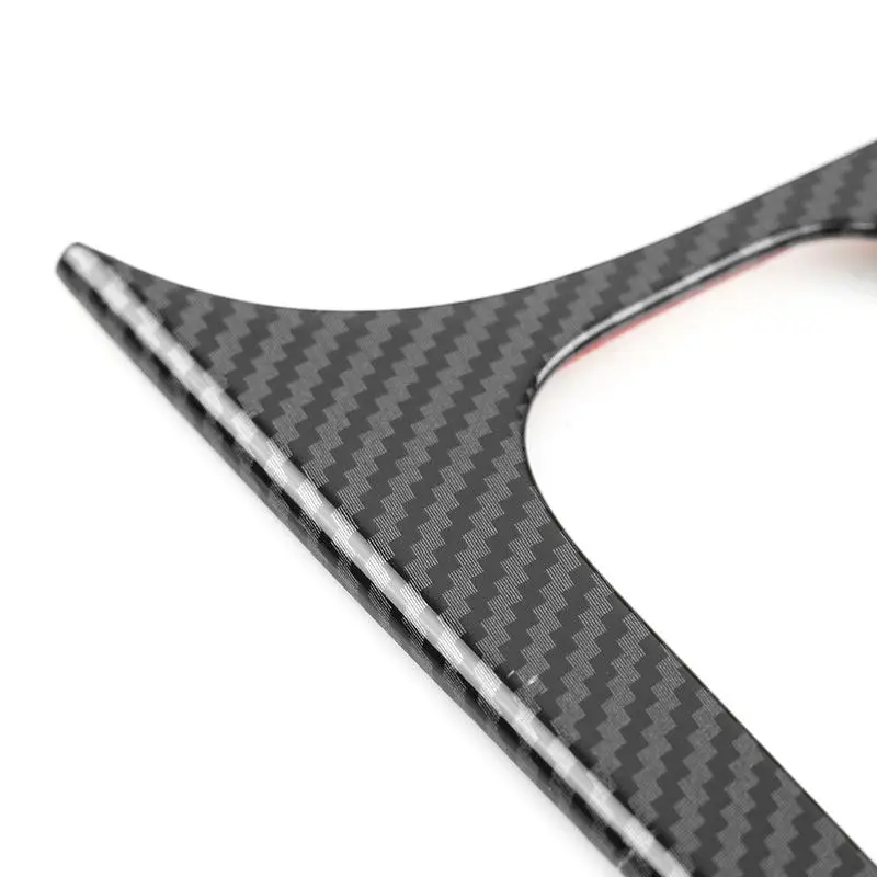 For VW Tiguan MK1 2008 - 2015 LHD Car Accessories Interior Central Control Water Cup Holder Frame Cover Sticker Trim