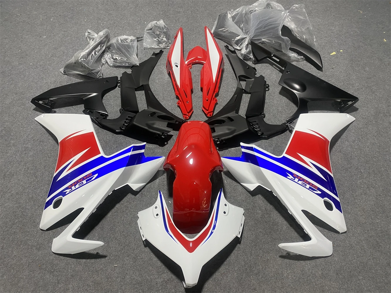 

a/Motorcycle Fairing Set Body Kit Plastic For CBR500R CBR 500R 2013 2014 2015 Accessories Full Bodywork Cowl Cover
