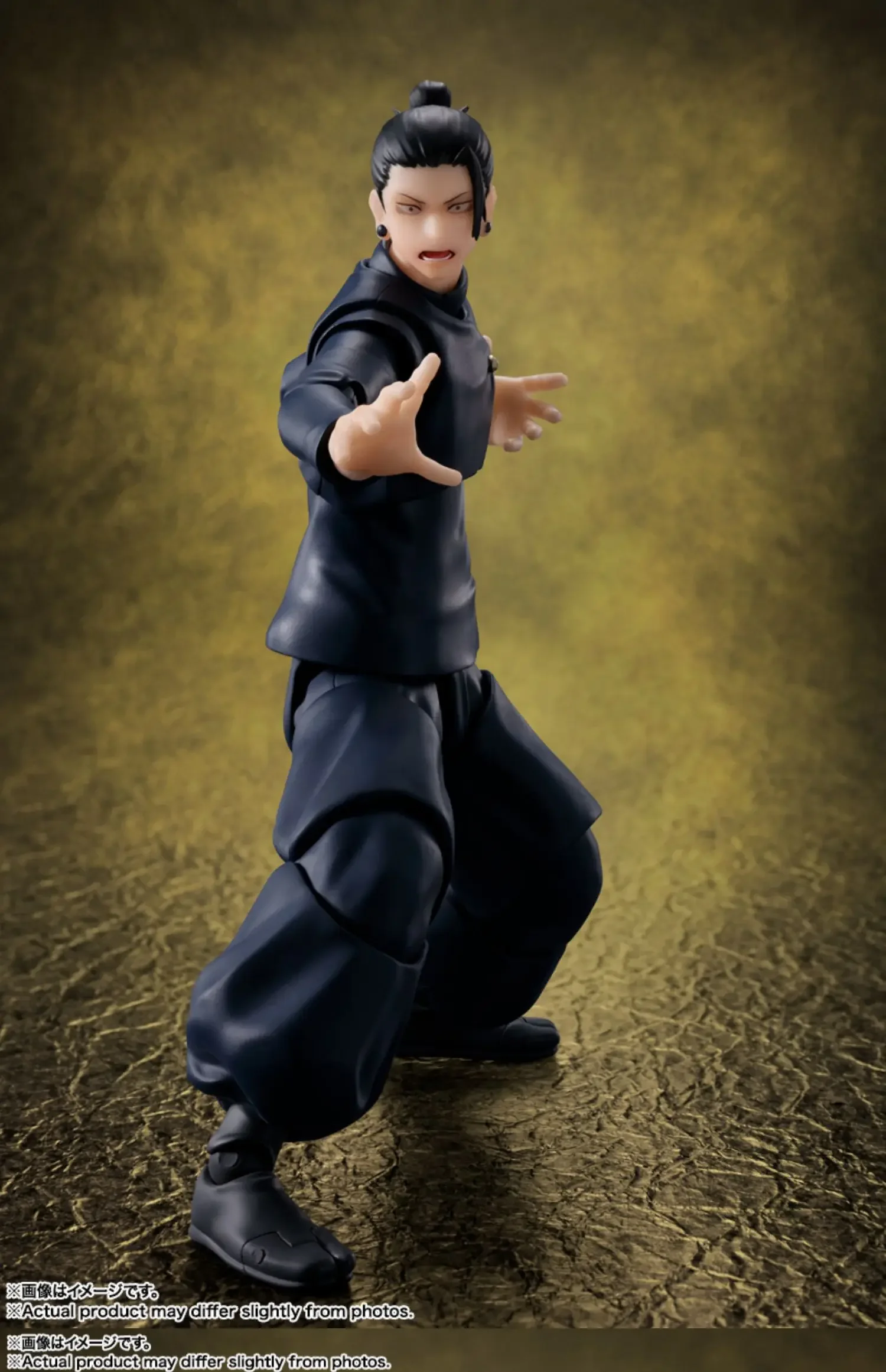 Bandai S.H.Figuarts JUJUTSU Geto Suguru figura de Anime Original, modelo de juguetes genuinos, colección de figuras de acción para niños, muñeca de PVC