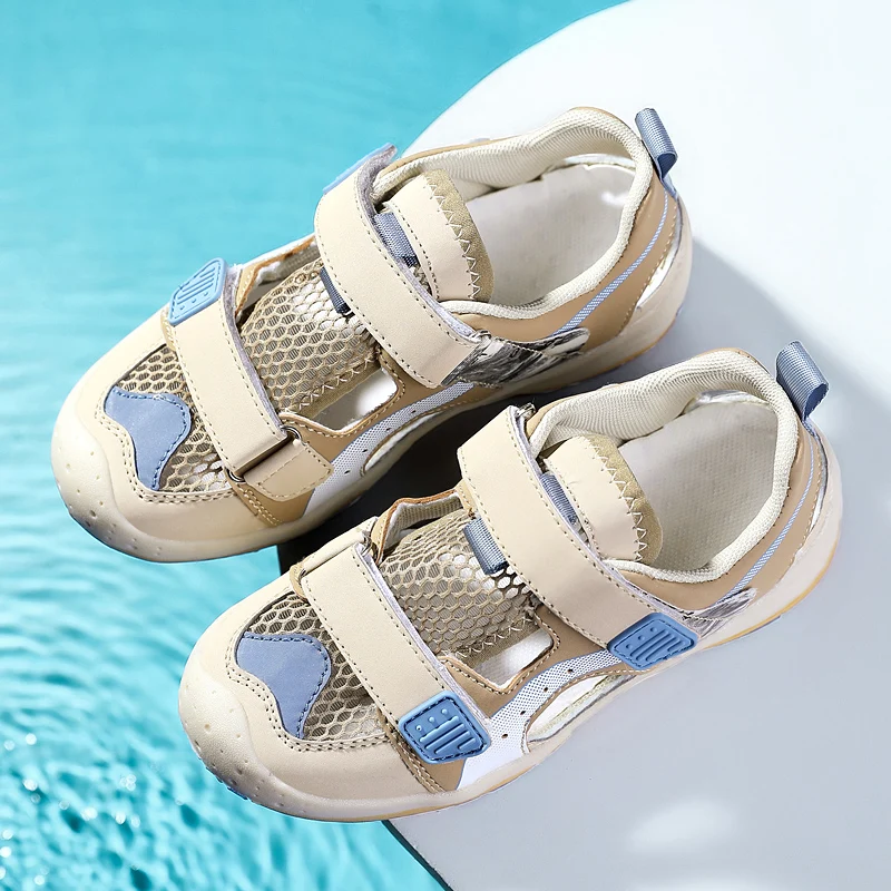 Boys Girls Toddler Sports Sandals Summer Outdoor Child Athletic Water Shoes Quick Drying Anti-Slip Pool Beach Sandals for Kids