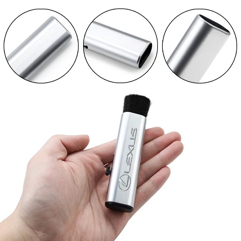 1 قطعة PPS سيارة قابل للسحب تنظيف فرشاة الصوف الاصطناعي الصغيرة لكزس F SPORT GX460 Ct200h IS250 ES 220D IS200 Fsport GS