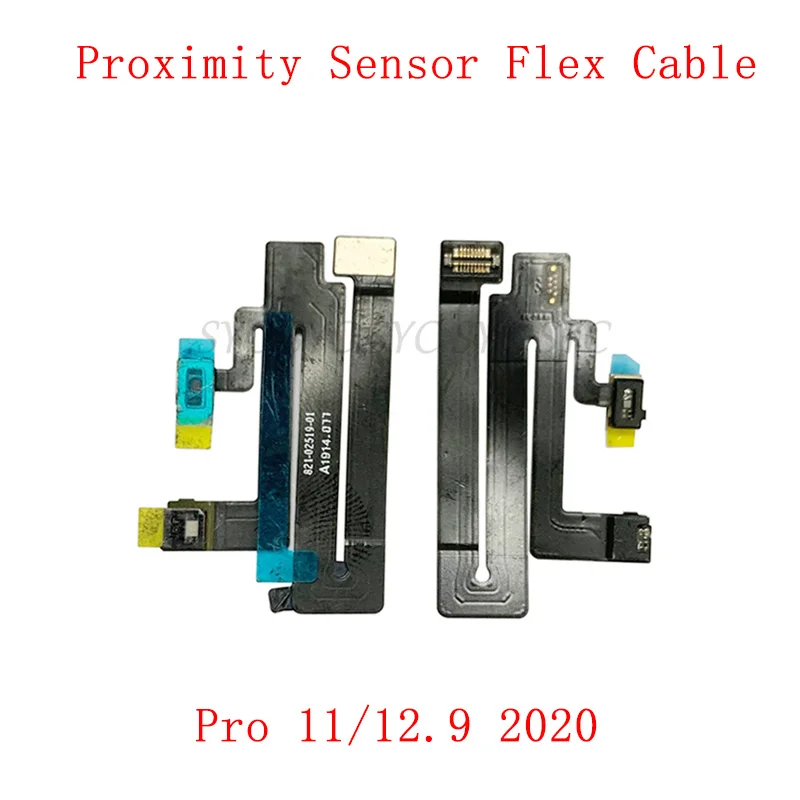 Proximity Sensor Light Flex For iPad Pro 11 12.9 2020 A2068 A2069 Microphone Flex Cable Ribbon Repair Parts