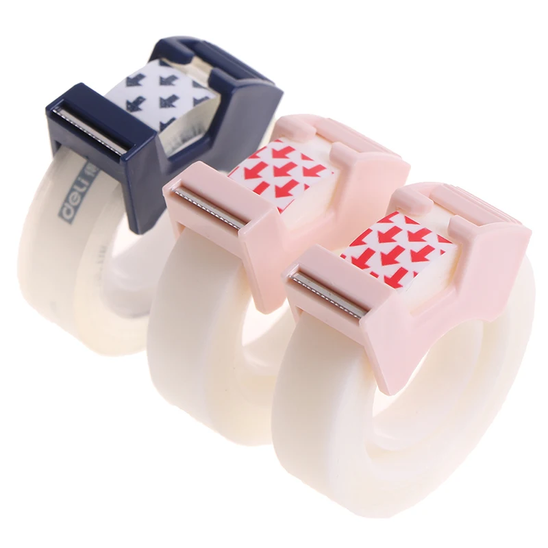 Invisible Tape with Dispenser, Transparent Tape, Tape Refill, Office Tapes For Office, Home, School, Clear