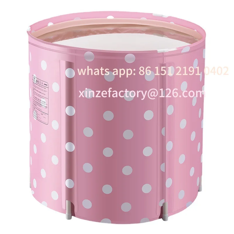 

Customizable bath bucket adult folding bath bucket household full body adult swimming artifact