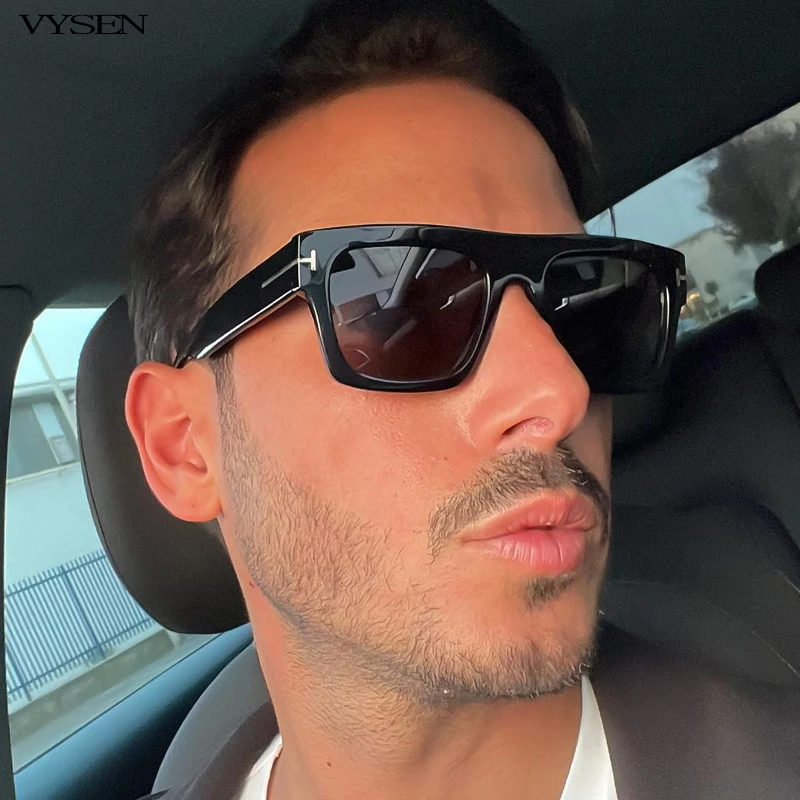 Fashion Square Sunglasses for Men Big Frame New In 2024 Luxury Brand Designer Rectangle Sun Glasses Retro Women  Eyeglasses