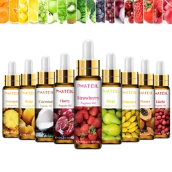 PHATOIL 10ml Sweet Fruit Fragrance Oil For Aromatherapy DIY Candle Cherry Apple Strawberry Mango Coconut Fragrance Oils 1/3/9pcs