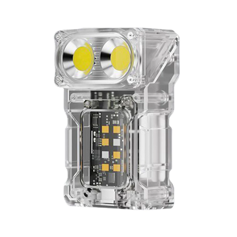 COB + SMD LED في الهواء الطلق مصباح يدوي صغير USB قابلة للشحن المحمولة الشعلة مصباح تدوير قبعة كليب ضوء للتخييم الصيد المشي